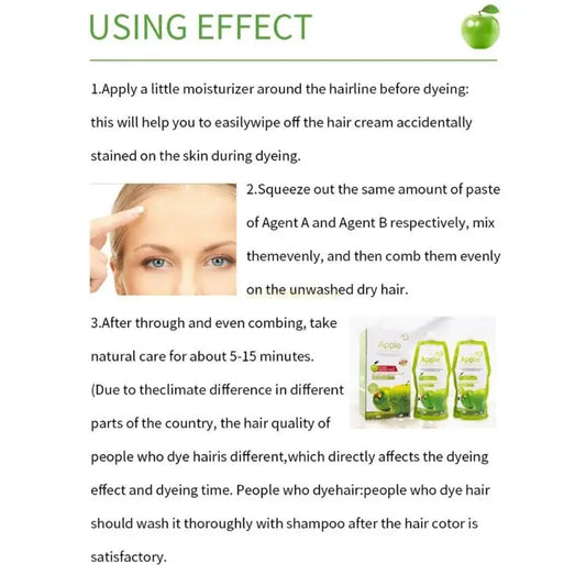 Semi-Permanent Hair Dye Cream –