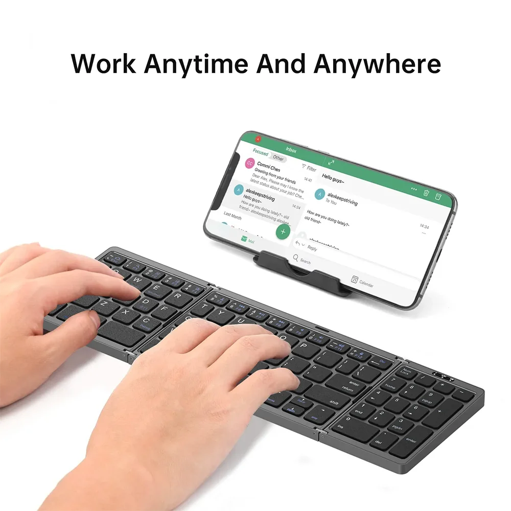 Wireless Folding Keyboard Bluetooth