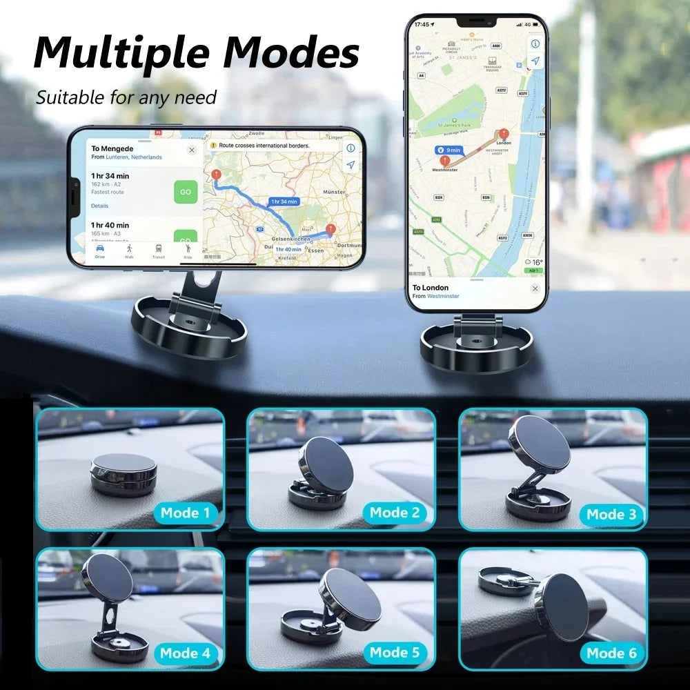 Car Magnetic Phone Stand – 720°  Stand for All Phones