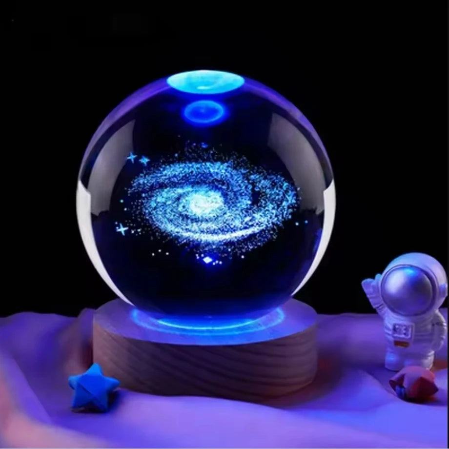 3D Planet Moon Lamp