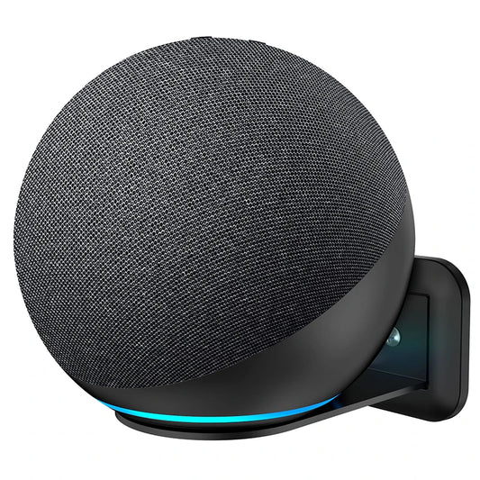 Echo 4th Gen Wall Mount – Metal Shelf Holder for Alexa Echo 4 with Cable Management