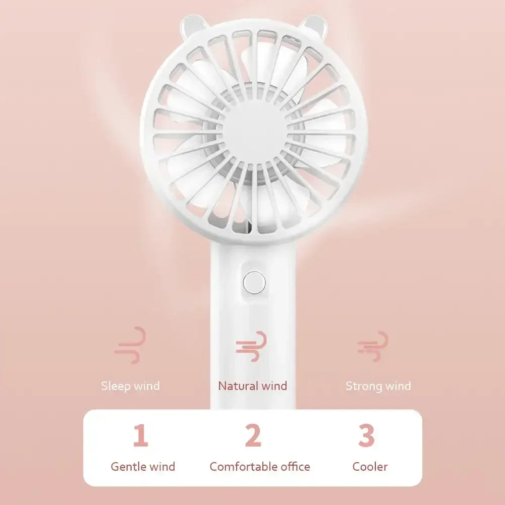 Portable USB Handheld Fan –