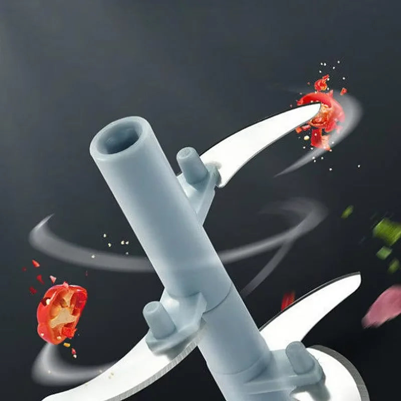 Quick Manual Garlic Chopper  — Easy Garlic Press & Veg Cutter