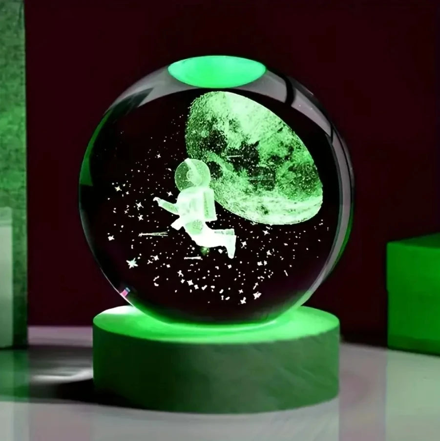 3D Planet Moon Lamp
