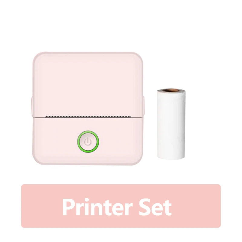 Cute Cat Mini Printer – Wireless 58mm Thermal Photo & Label Printer