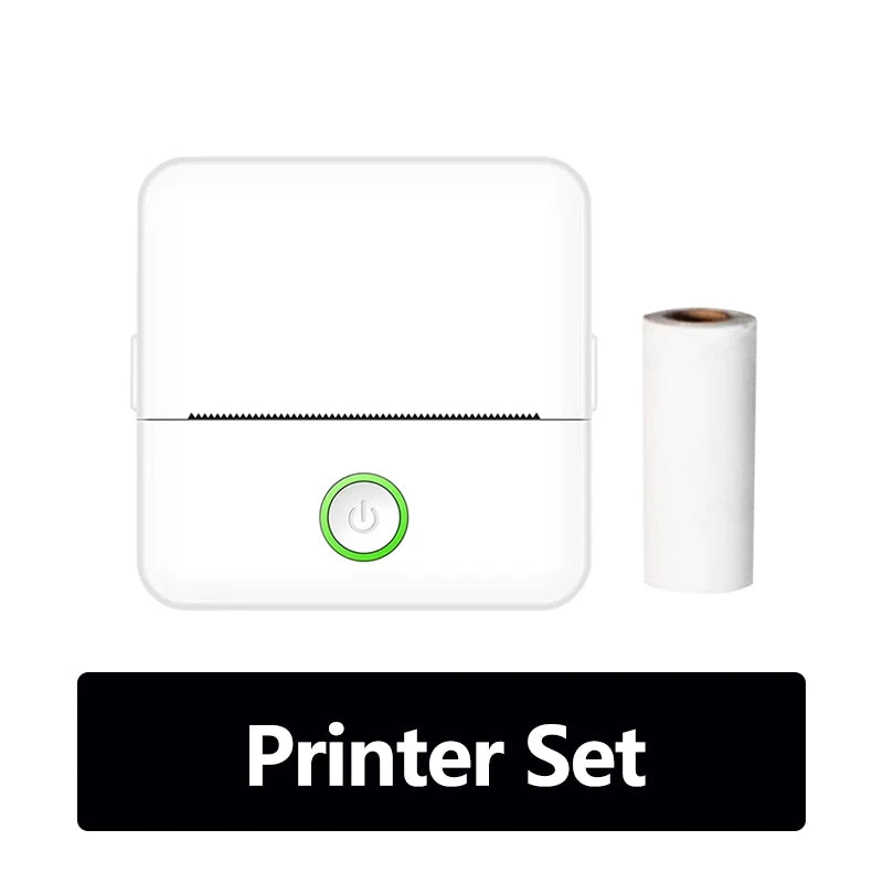 Cute Cat Mini Printer – Wireless 58mm Thermal Photo & Label Printer