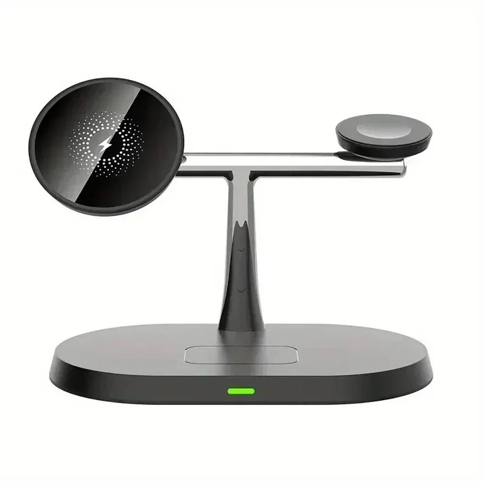 3-in-1  Wireless Charger Stand for iPhone,Watch & AirPods